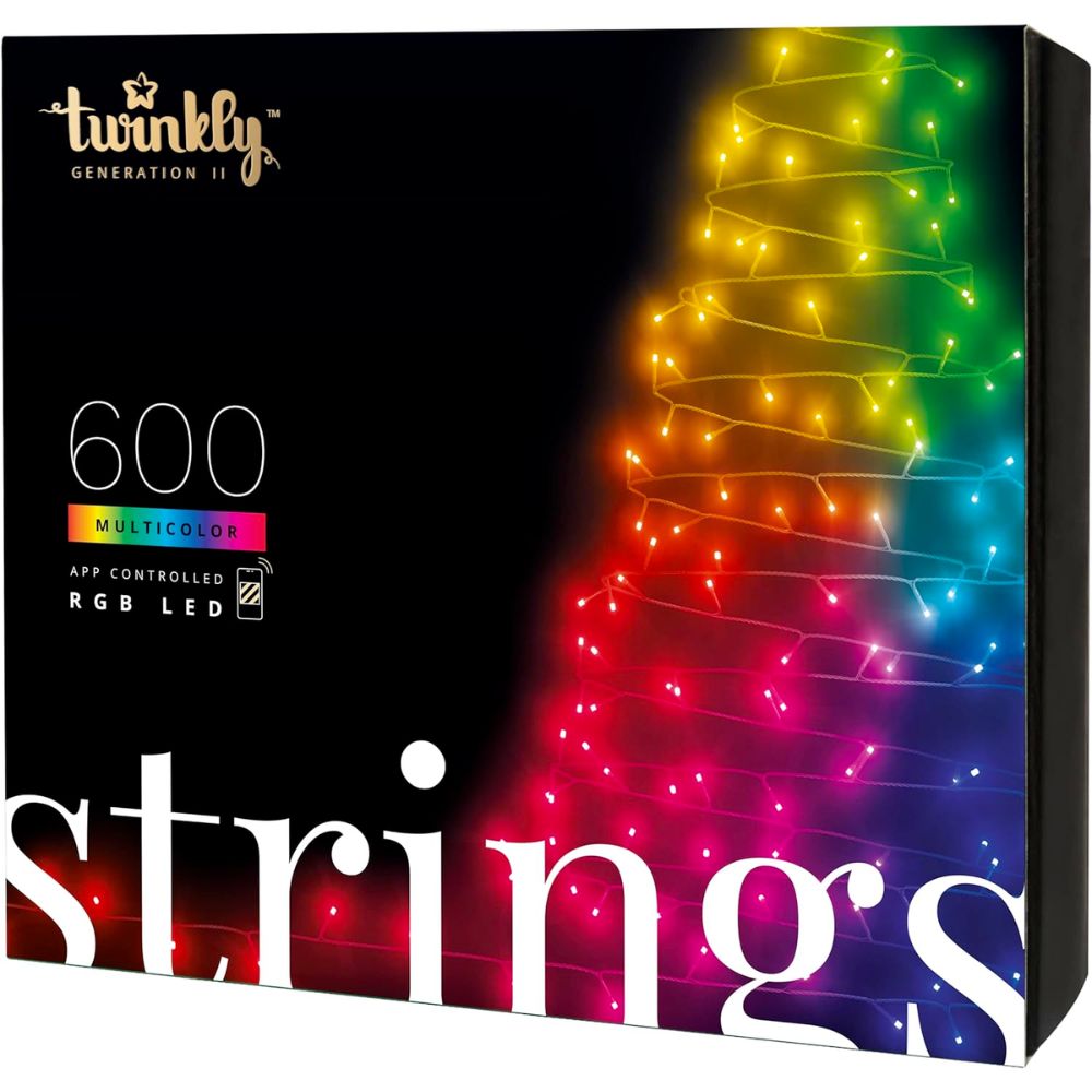 The Best Christmas Decorations Option: Twinkly Multicolor LED String Lights