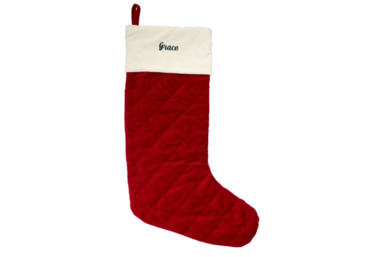 The Best Christmas Stockings Option: L.L. Bean Classic Velvet Christmas Stocking