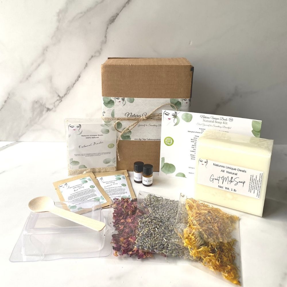 The Best Craft Kits for Adults Option: DIY Goat Milk Soap Making Kit