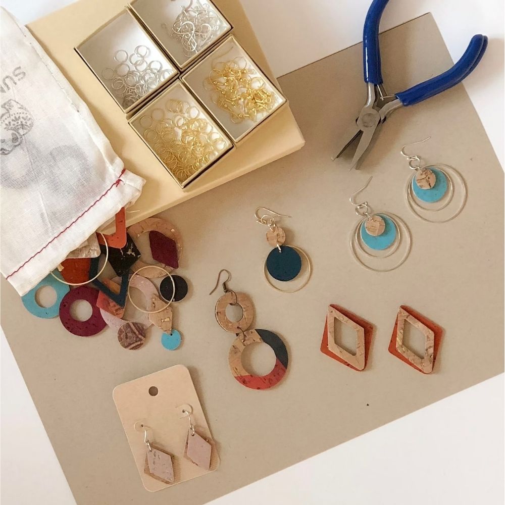 The Best Craft Kits for Adults Option: Eco-friendly DIY Earring Kit
