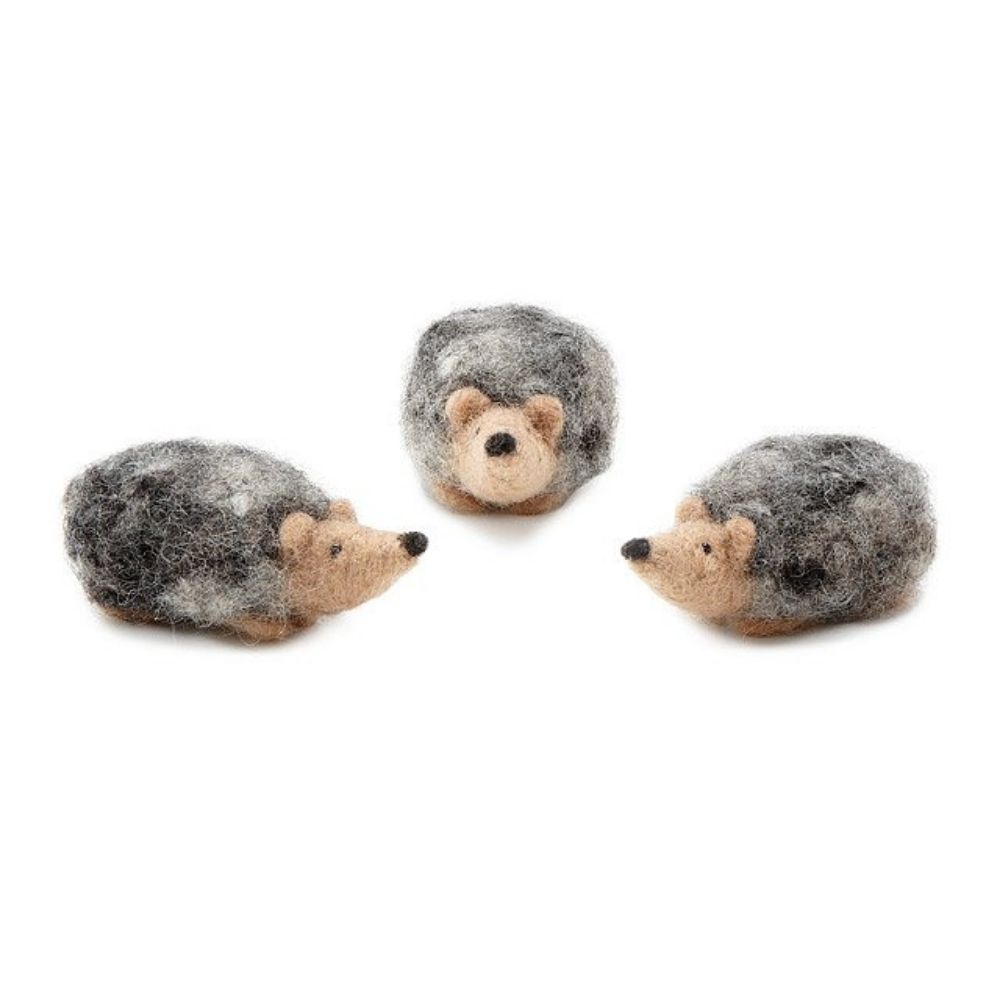 The Best Craft Kits for Adults Option: Hedgehog Needle Felting Kit