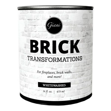 Giani Brick Transformations Whitewash Paint for Brick