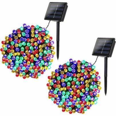 The Best Solar Christmas Lights Options: Joomer Multicolor Solar String Lights