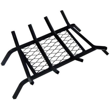 Landmann Steel Fireplace Grate With Ember Retainer