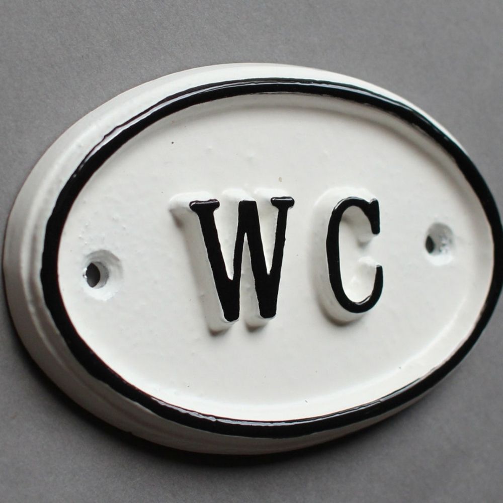 The Best Etsy Gifts Option: French WC Shabby Chic Toilet Door Sign