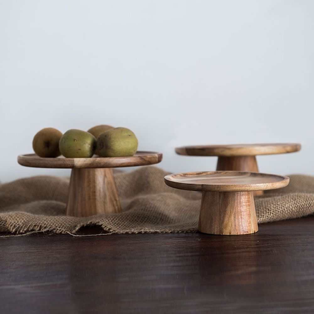 The Best Etsy Gifts Option: Wooden Cake Stand