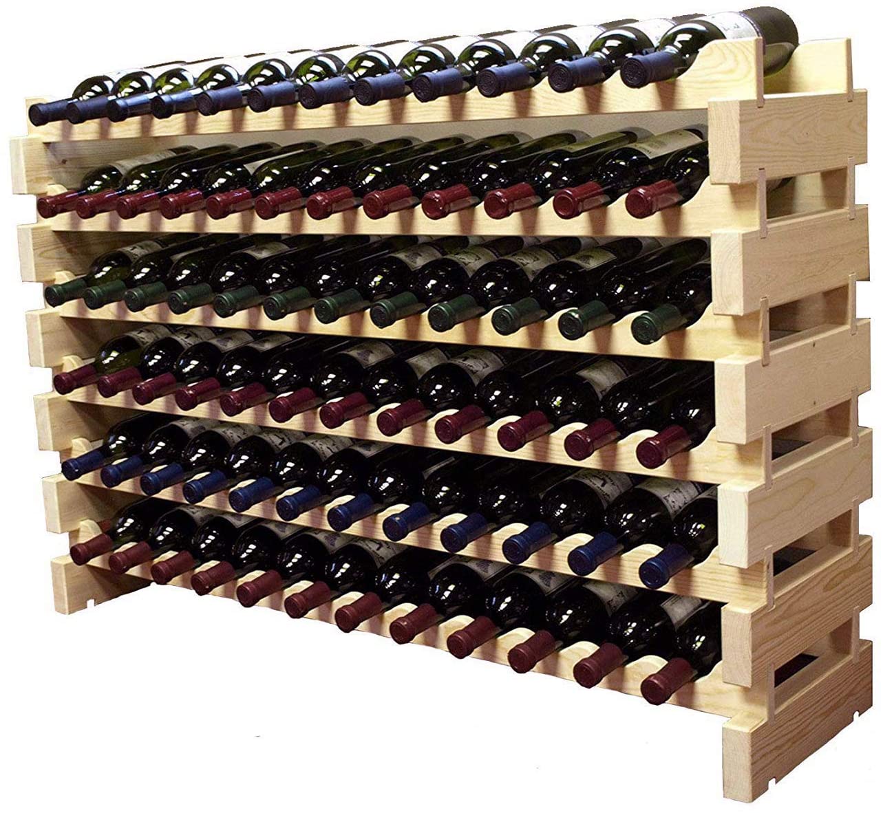 wine rack ideas large crate