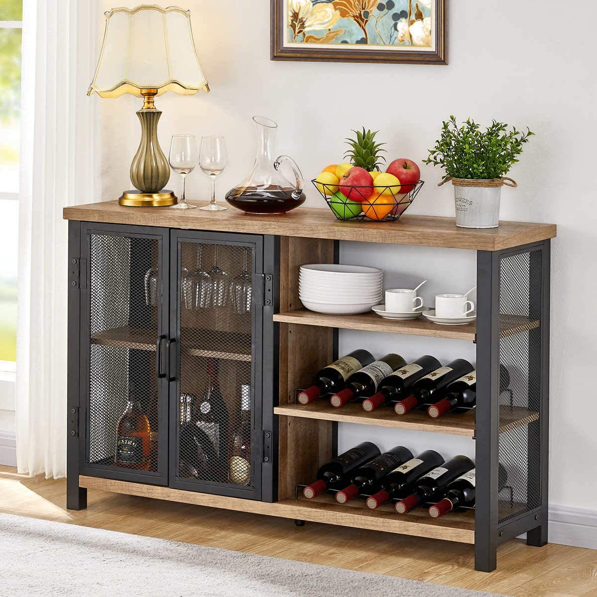 wine rack ideas - shelf