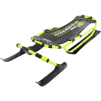 The Yukon Charlie’s Hammerhead Pro HD Sled on a white background.