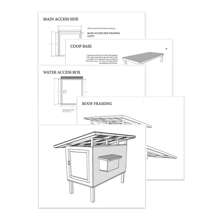 Chicken Coop Plans by Oak Abode Home