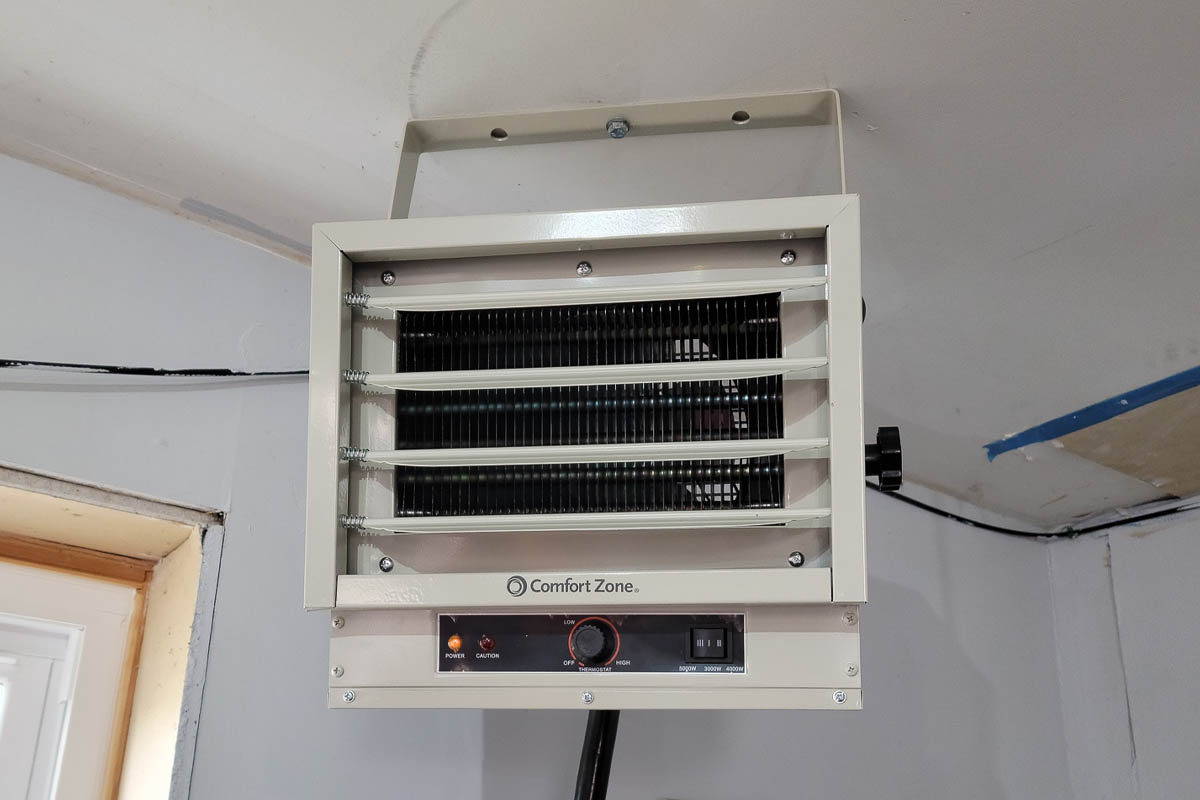 Comfort Zone Wiring A Garage Heater Electric Garage Comfort Zone