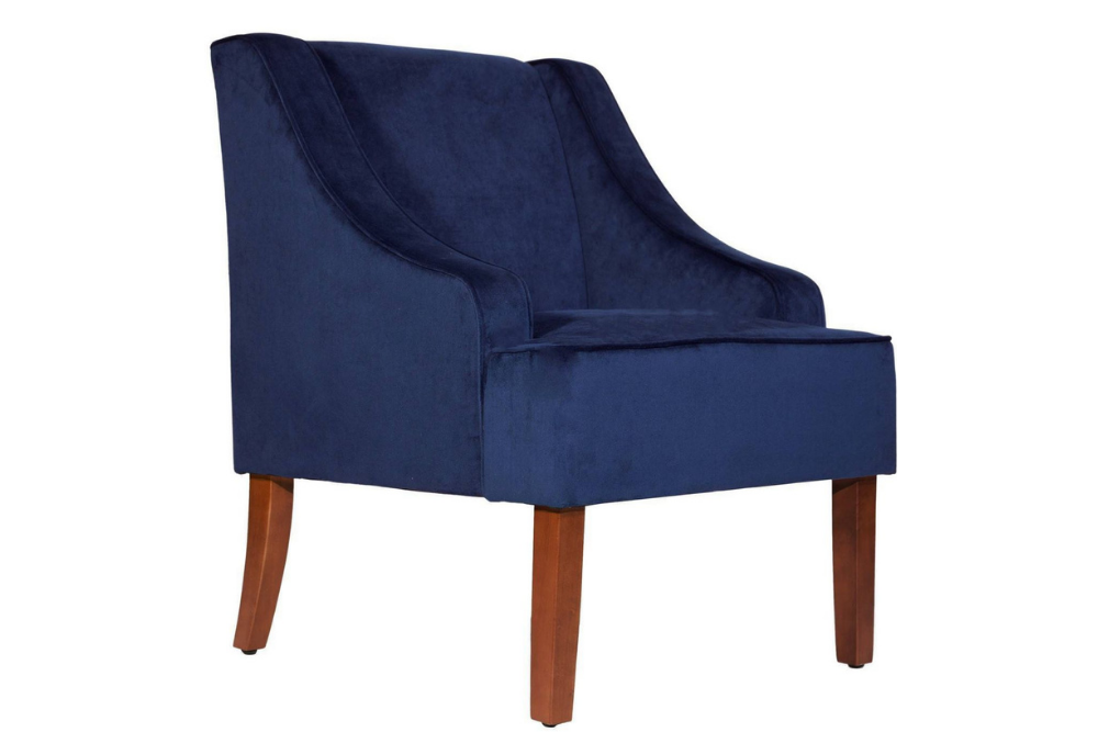 Deals Roundup 10:12 Option: Benzara Accent Chair with Swooping Arms
