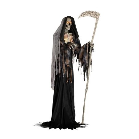 Home Accents 7 ft ANIMATED LED Inferno Reaper