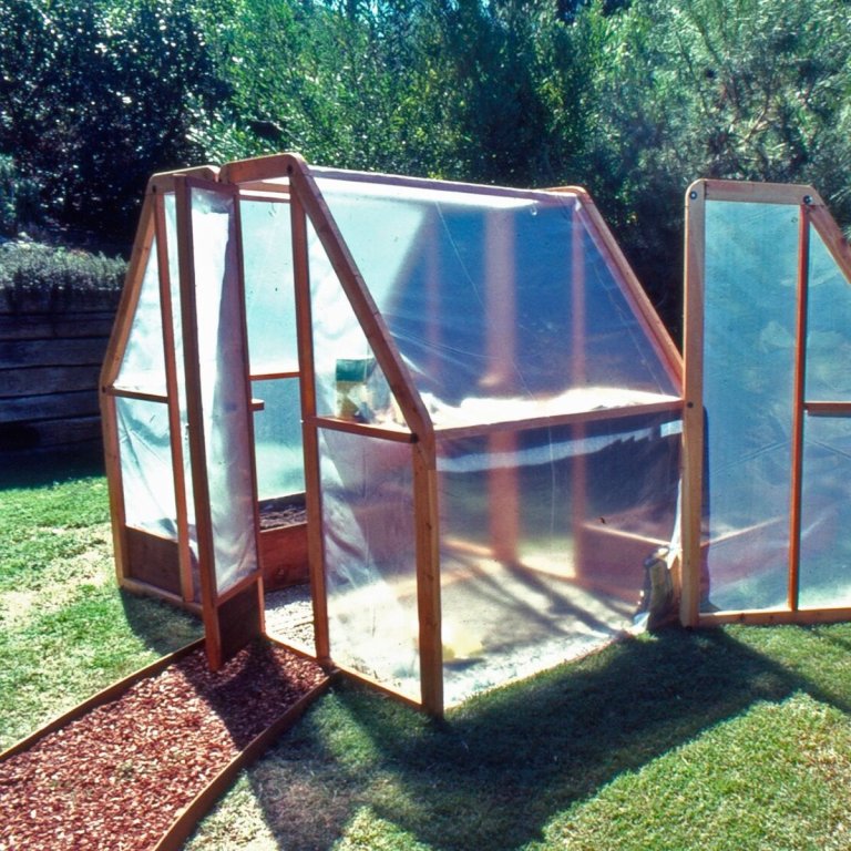 Constructed Modular Greenhouse DIY Plans by StevensonProjectsLLC
