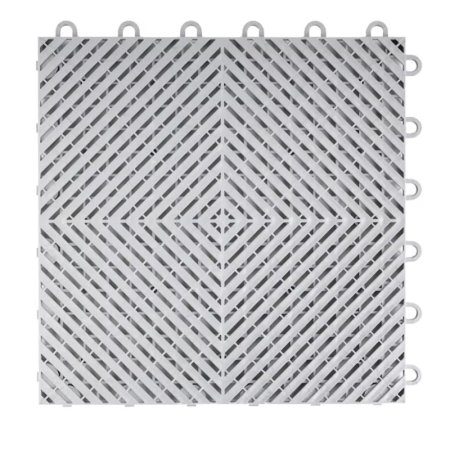  Best Garage Floor Tiles Option: Swisstrax Vented Interlocking Garage Floor Tile