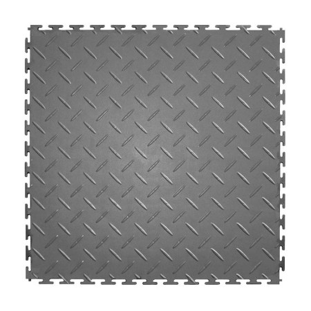 Perfection Floor Tile Diamond Plate Garage Floor