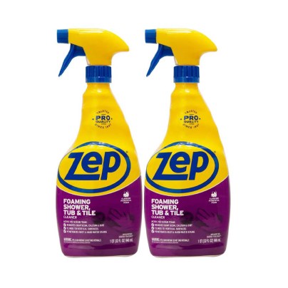 The Best Shower Tile Cleaner Option: ZEP Power Foam Tub and Tile Cleaner