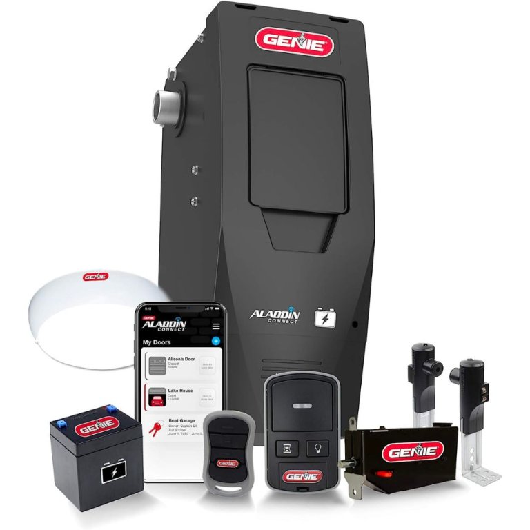  The Best Garage Door Openers Option: Genie Wall-Mount Smart Garage Door Opener