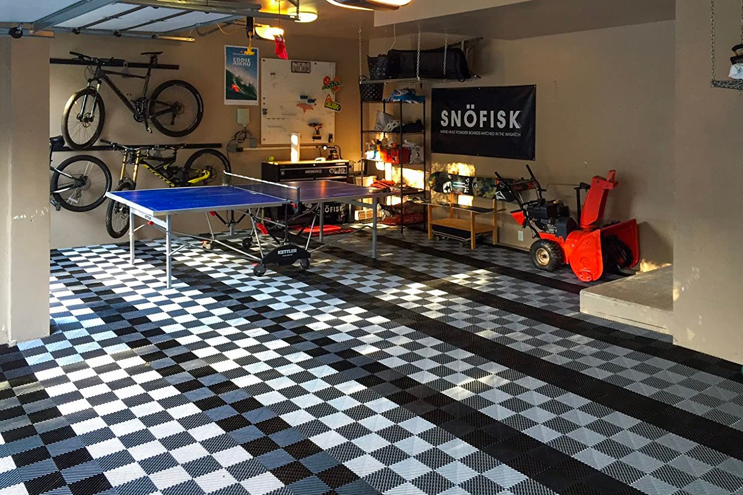 The Best Garage Floor Tiles Options