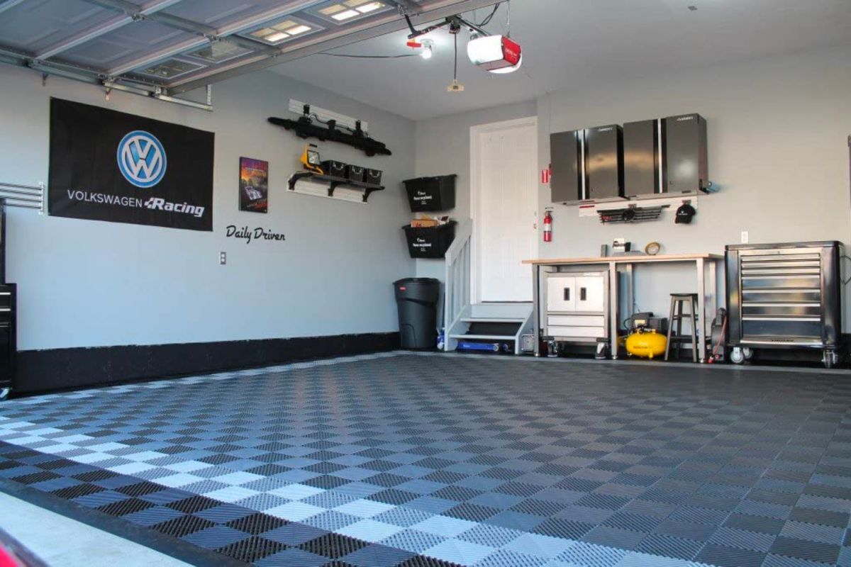 The Best Garage Floor Tiles Options