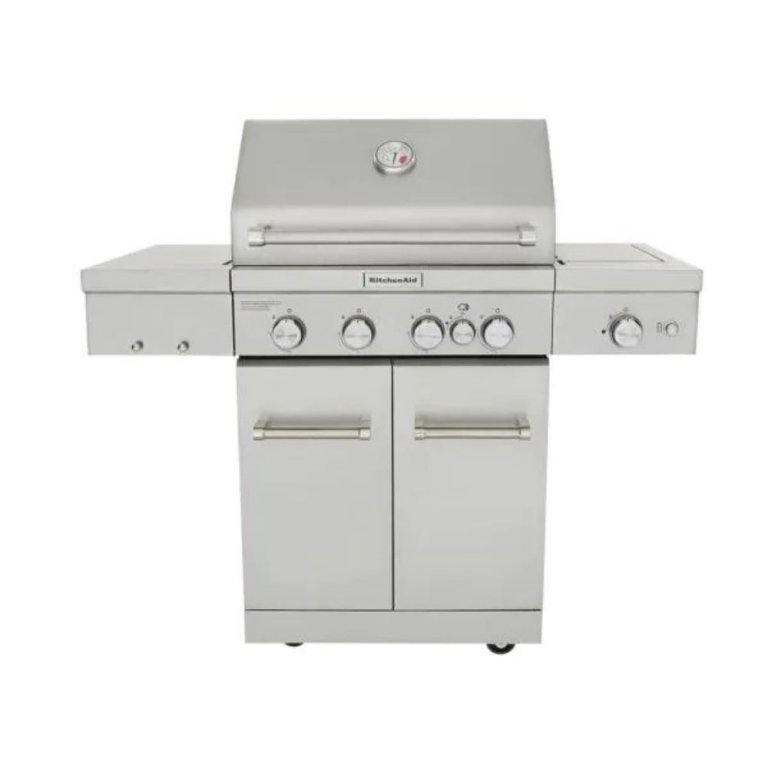  The Best Gas Grills Under $1,000 Option: KitchenAid 4-Burner Propane Gas Grill