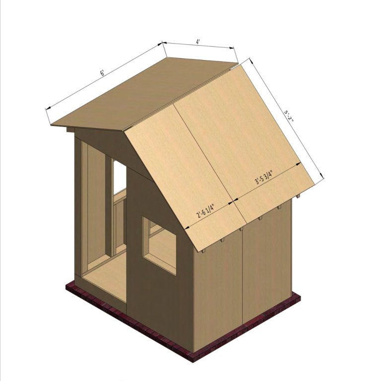 Walk-In Chicken Coop Plans 5x6 Hen House by EasyCoops