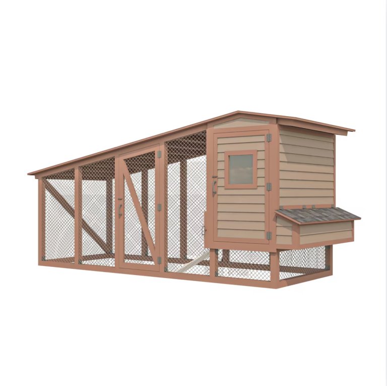 Walk-In Chicken Coop Plans With Run by EasyCoops