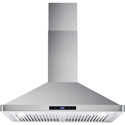 The Best Range Hoods Option: Cosmo Stainless Steel Wall-Mount Range Hood