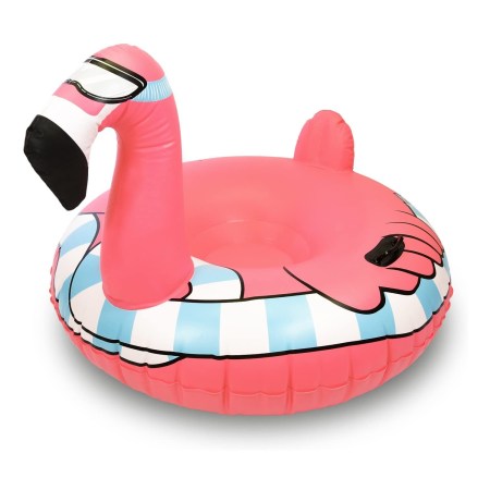 GoFloats Inflatable Winter Snow Tube Sled