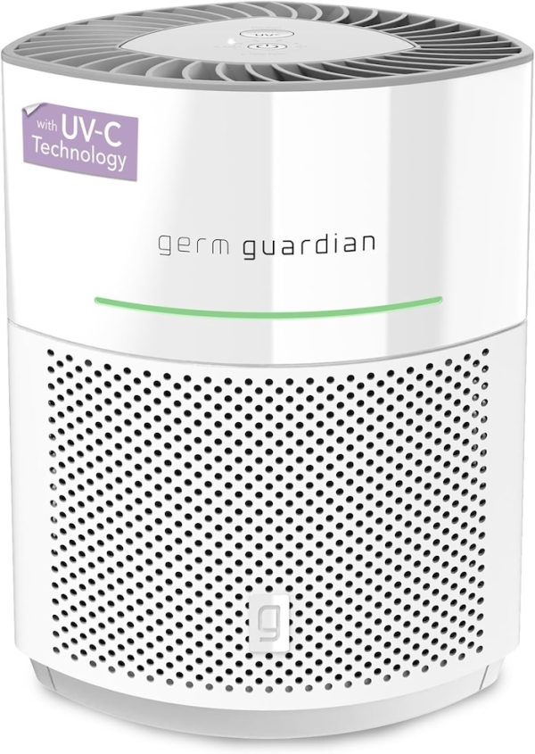 Germ Guardian air filter on a white background.