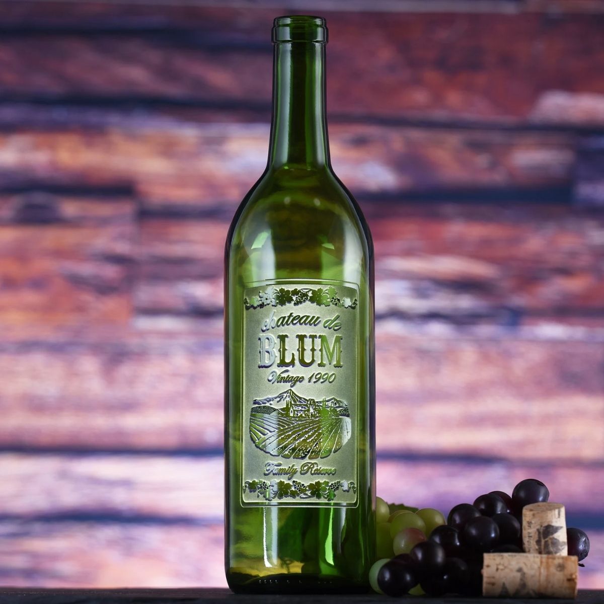 The Best Gifts for Wine Lovers Option: Engraved Wine Bottles