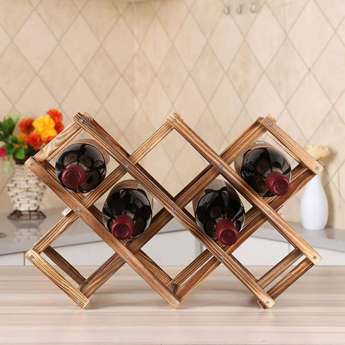 The Best Gifts for Wine Lovers Option: Ferfil Wine Rack