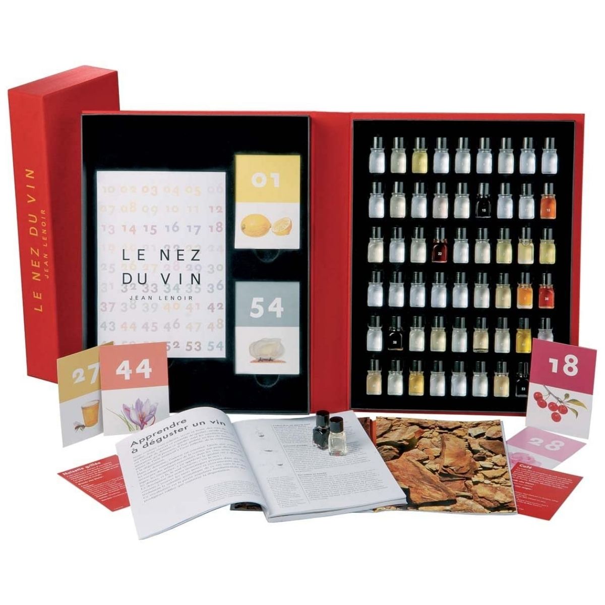 The Best Gifts for Wine Lovers Option: Le nez du vin 54 Wine Aroma - Master Kit