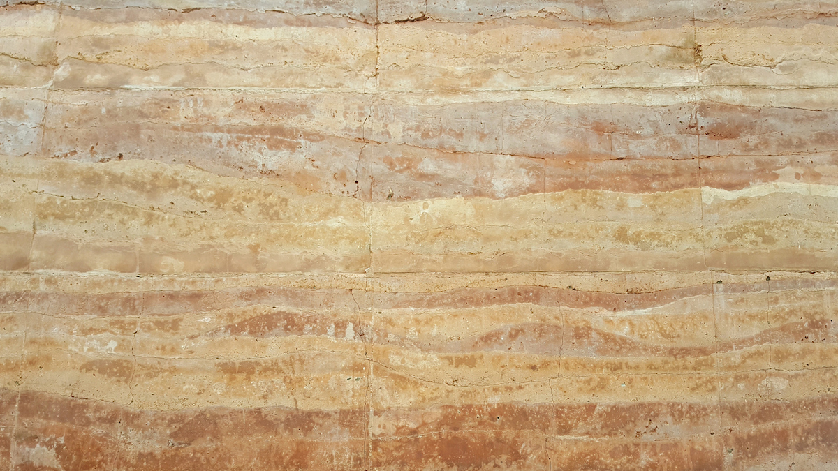 drywall alternatives - rammed earth