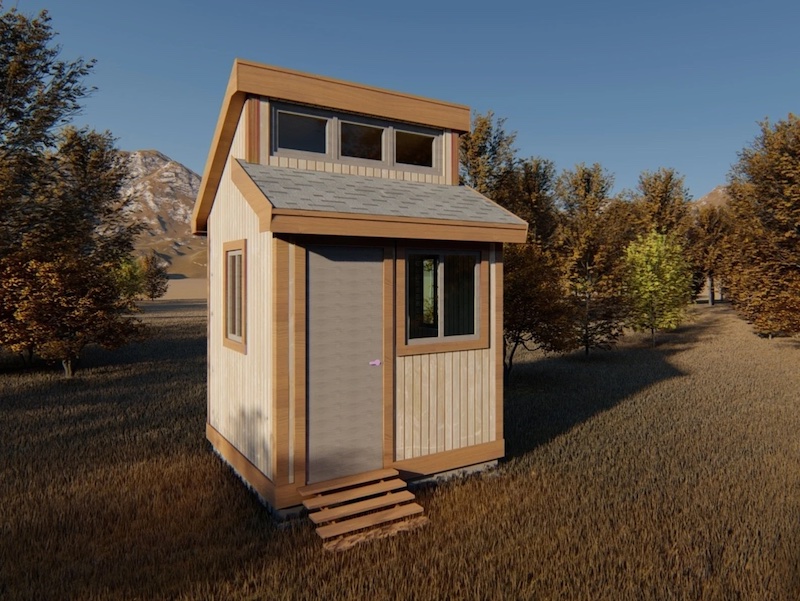 potting shed plans that look like a tiny house