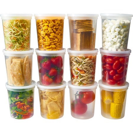 DuraHome Deli Food Storage Containers with Lids
