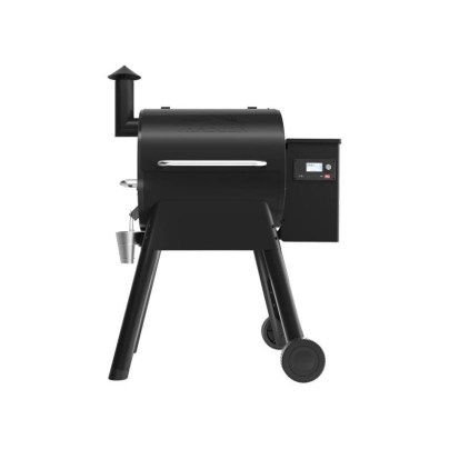 The Traeger Pro 575 Electric Wood Pellet Grill on a white background.