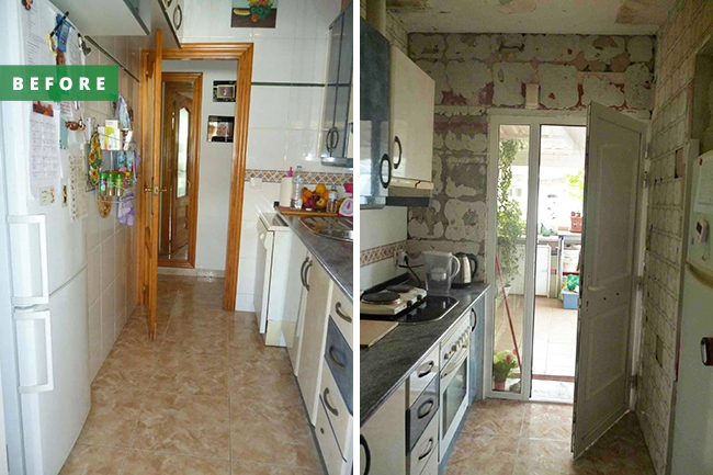 Before & After: A Small Galley Kitchen Becomes Bright and Spacious—Without Knocking Down Walls
