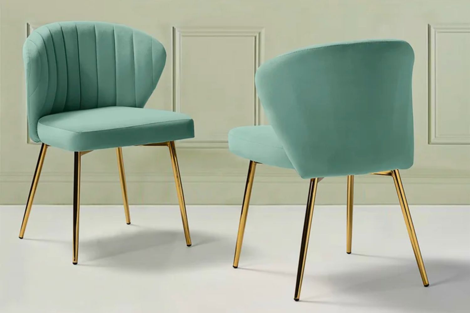 Deals Roundup Cyber Monday Furniture 11/29: Everly Quinn Esmund Wide Tufted Velvet Side Chair (Set of 2)