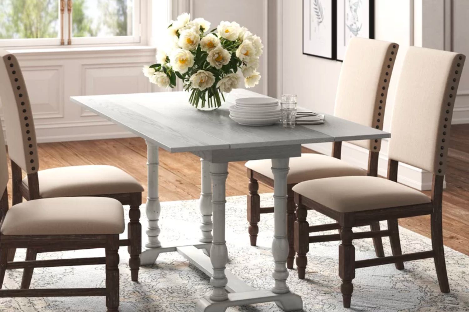 Deals Roundup Cyber Monday Furniture 11/29: Kelly Clarkson Home Charleston Trestle Dining Table