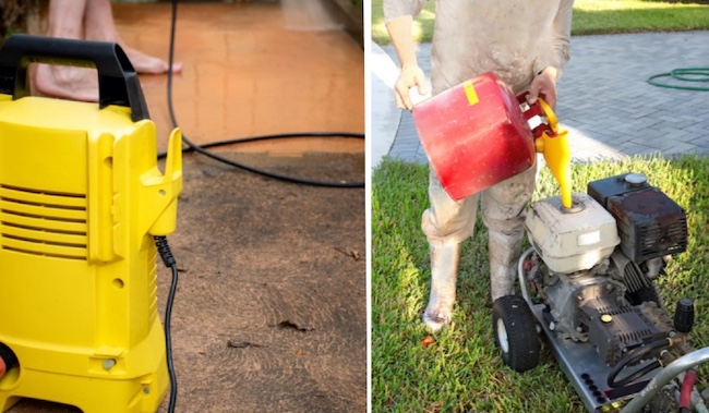 Electric vs. Gas Pressure Washer: Choosing the Right Cleaning Machine