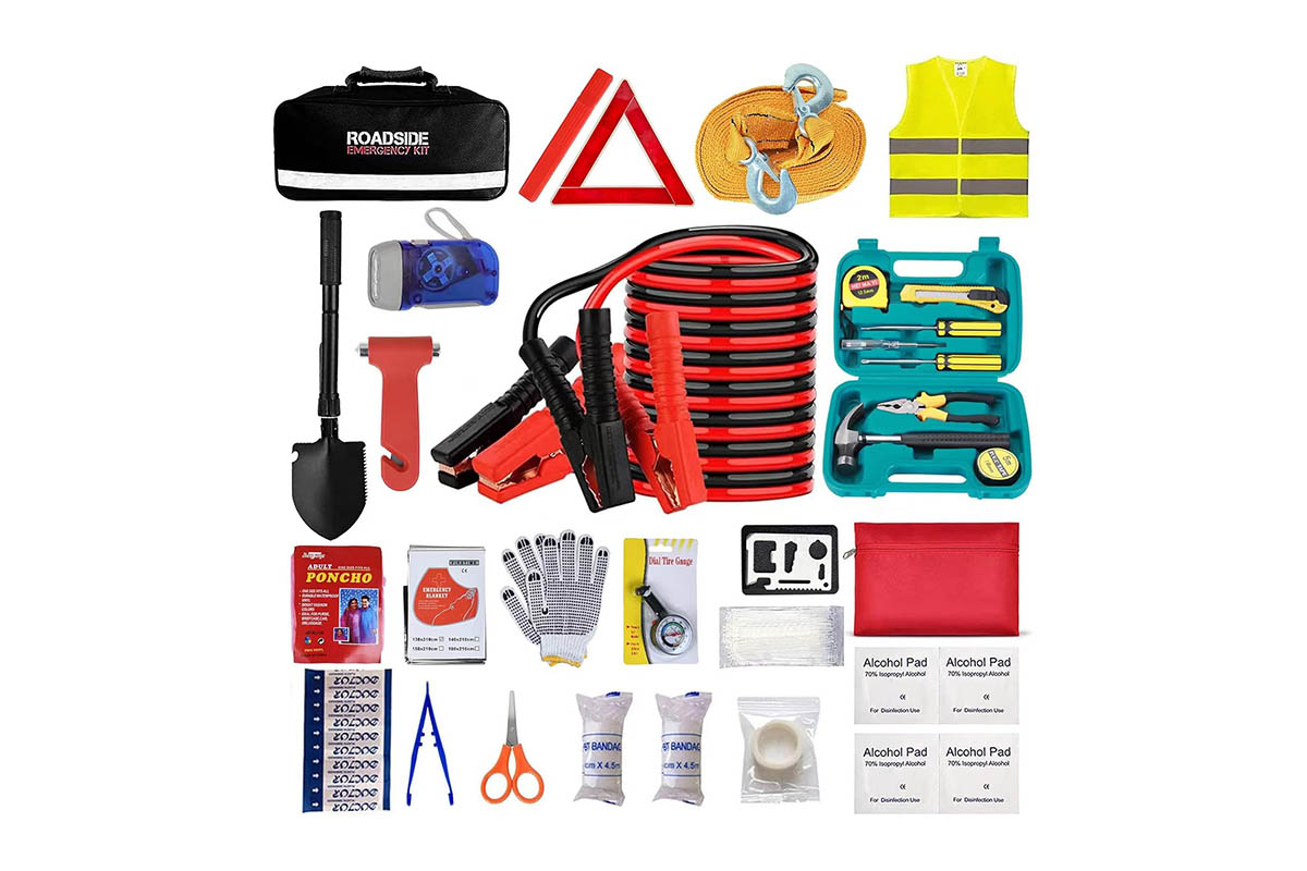 The Best Products for Surviving Winter Option Beloskida Car Emergency Roadside Tool Kit