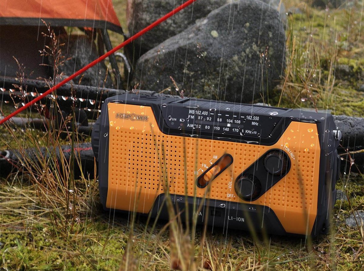 The Best Products for Surviving Winter Option FosPower Emergency Weather Radio