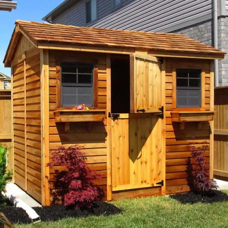 Outdoor Living Today 9-ft. x 6-ft. Cabana Garden Shed