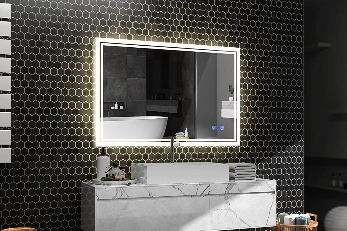 The Best Vanity Mirror Option: ANTEN Backlit Bathroom LED Mirror
