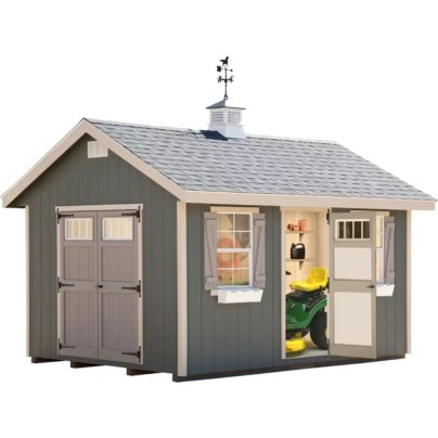 The Best Sheds Option: EZ-Fit Sheds 10-ft. x 14-ft. Riverside Shed Kit