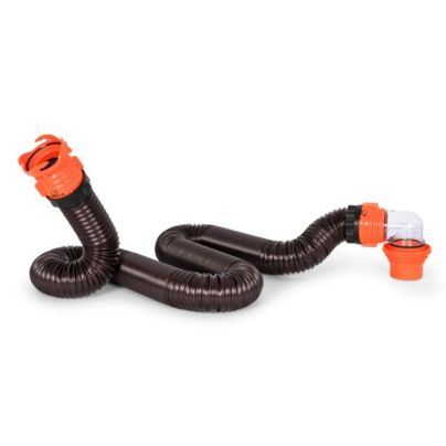 The Best RV Sewer Hoses Option: Camco RhinoFLEX 15-Foot Sewer Hose Kit