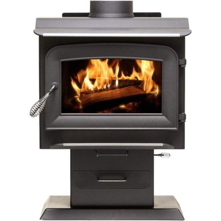  The Best Wood Stoves Option: Ashley Hearth 1,200-Square-Foot Pedestal Wood Stove