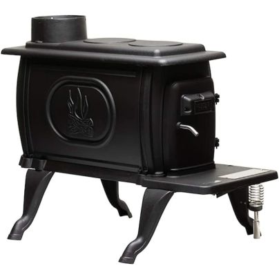 The Best Wood Stoves Option: US Stove 900-Square-Foot Cast-Iron Log Wood Stove