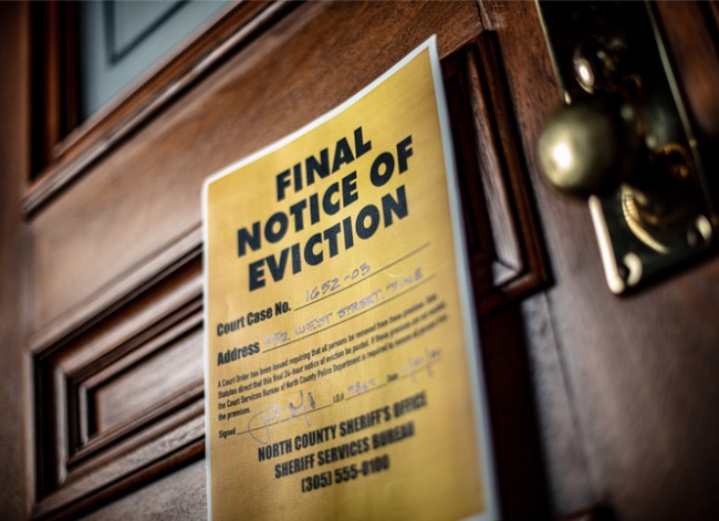 2022 eviction notice